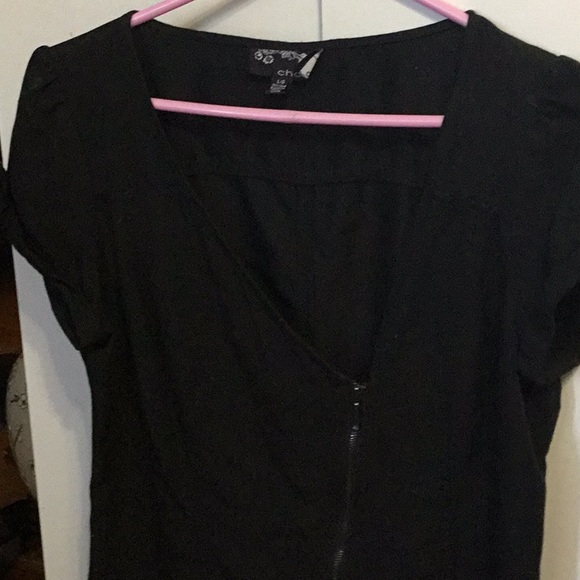 Asymmetrical zip dress - Picture 2 of 3